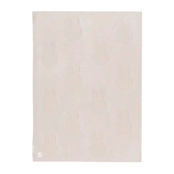 Jollein Ledikantdeken Miffy Nougat 100 x 150 cm> Ledikantdekens