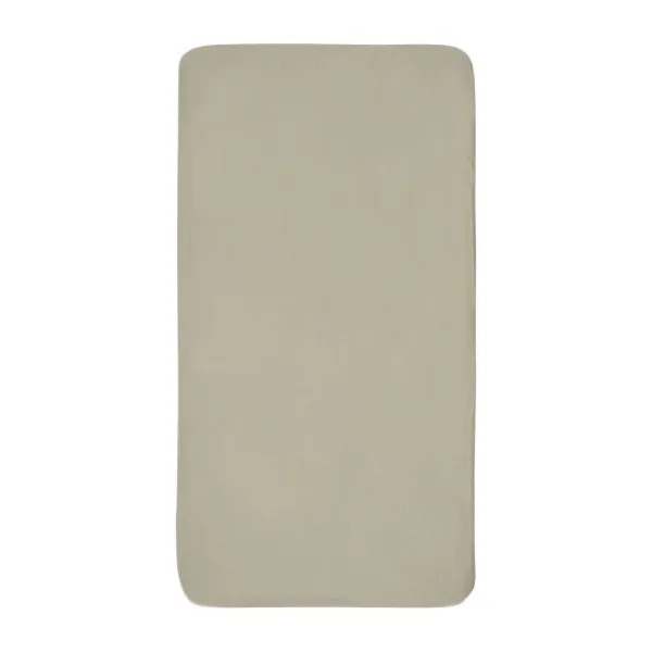 Jollein Ledikanthoeslaken Jersey Olive Green 60 x 120 cm 2-Pack> Hoeslakens