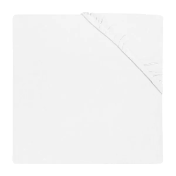 Jollein Ledikanthoeslaken Jersey 60 x 120 cm Ash Green> Hoeslakens