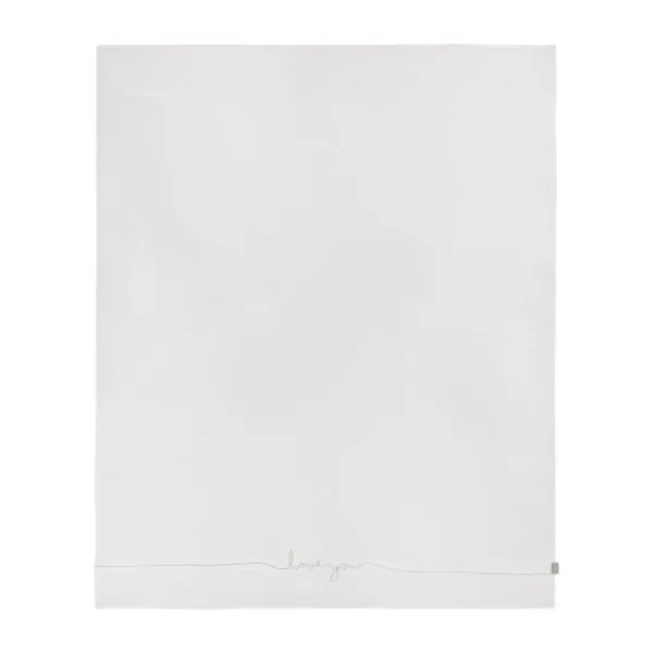 Jollein ledikantlaken Love You Nougat 120 x 150 cm> Ledikantlakens