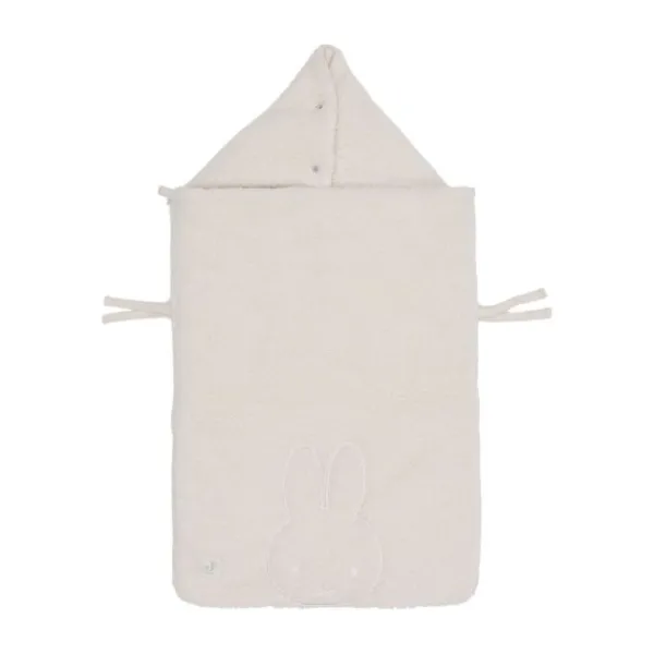 Jollein Miffy Teddy Voetenzak 3/5 Punts - Groep 0+ - Oatmeal> Accessoires Autostoel