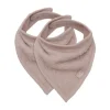 Jollein Slab Bandana - 2 Pack - Wild Rose> Slabben