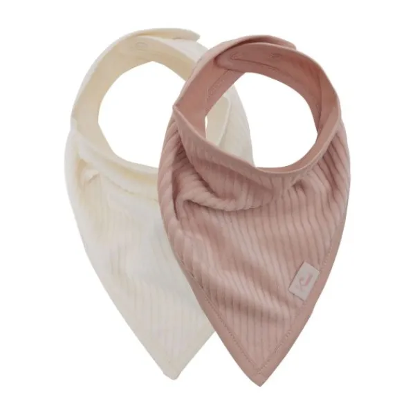 Jollein Slab Bandana - 2 Pack - Velvet Rib - Sea Green / Ivory> Slabben
