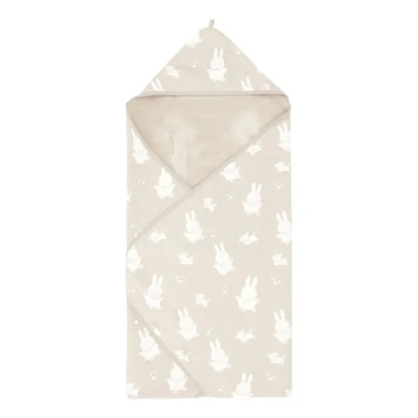 Jollein Slab Waterproof Met Mouw Miffy & Snuffy Olive Green> Slabben