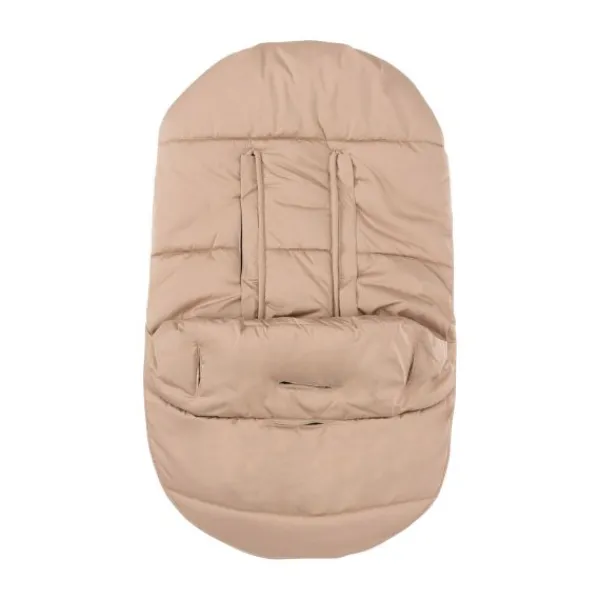 Jollein Voetenzak 3/5 Punts - Groep 0+ - Puffed - Biscuit> Accessoires Autostoel