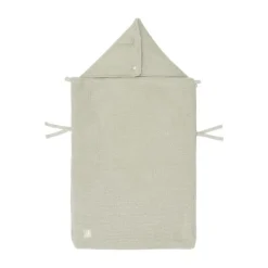 Jollein Voetenzak Autostoel Groep 0+ 3/5 Punts Basic Knit Nougat><noscript><img width=