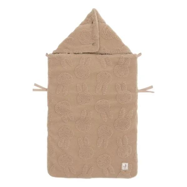 Jollein Voetenzak Groep 0+ 3/5 punts gordel - Basic Knit - Wild Rose> Accessoires Autostoel