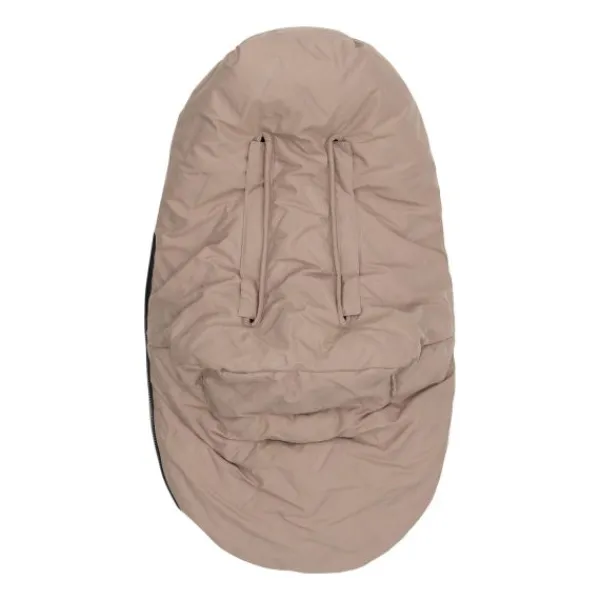 Jollein Voetenzak Groep 0+ 3/5 punts gordel - Embossed - Milky Coffee> Accessoires Kinderwagens|Accessoires Tweeling/Duo