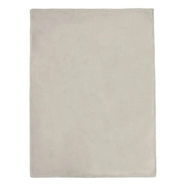 Jollein Wiegdeken Basic Knit Nougat/Fleece 75 x 100 cm> Wiegdekens