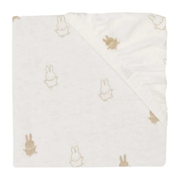 Jollein Wiegdeken Corel Fleece Miffy Nougat 75 x 100 cm> Wiegdekens