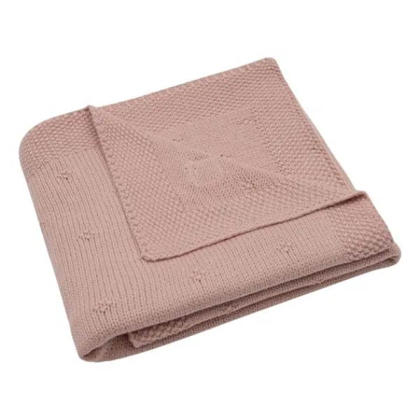 Jollein Wiegdeken Cosy Knit Sea Green 75 x 100 cm> Wiegdekens