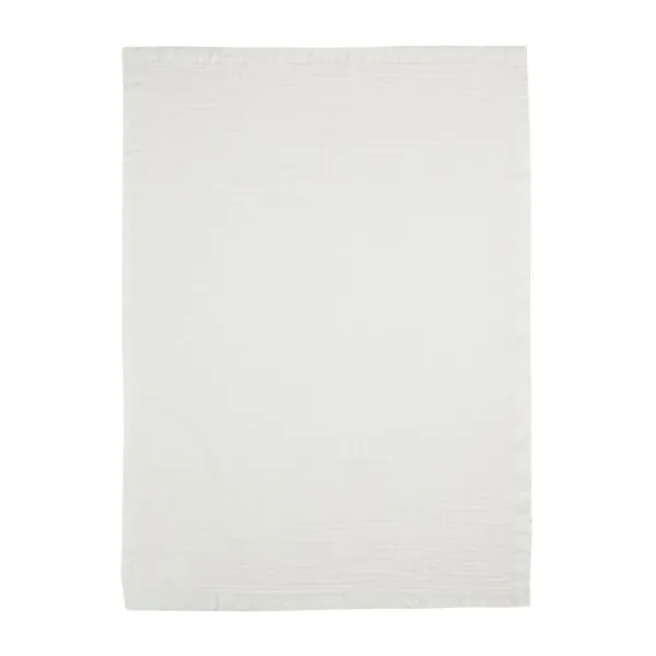 Jollein Wiegdeken Muslin Fringe Ivory 75 x 100 cm> Wiegdekens