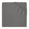 Jollein Wieghoeslaken Jersey 40 x 80/90 cm Storm Grey> Accessoires Wiegen|Hoeslakens