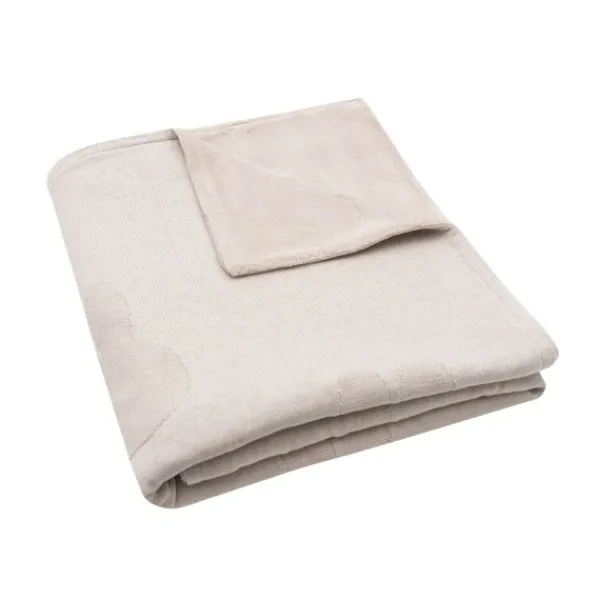 Jollein Wieghoeslaken Jersey Happy Miffy Nougat 40/50 x 80/90 cm> Accessoires Wiegen|Hoeslakens