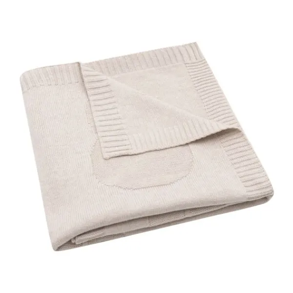 Jollein Wieghoeslaken Jersey Happy Miffy Nougat 40/50 x 80/90 cm> Accessoires Wiegen|Hoeslakens