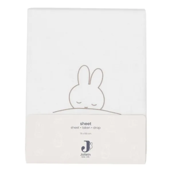 Jollein Wieglaken Sleepy Miffy Funghi 75 x 100 cm> Wieglakens