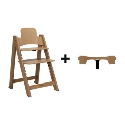 Kidsmill Up! Kinderstoel Incl. Houten Babyset - Oatmeal><noscript><img width=