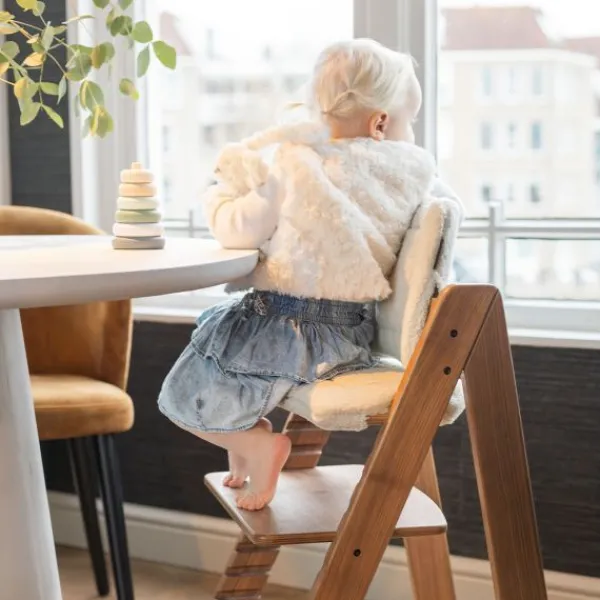 Kidsmill Up! Kinderstoel Incl. Houten Babyset - Oatmeal> Houten Kinderstoelen