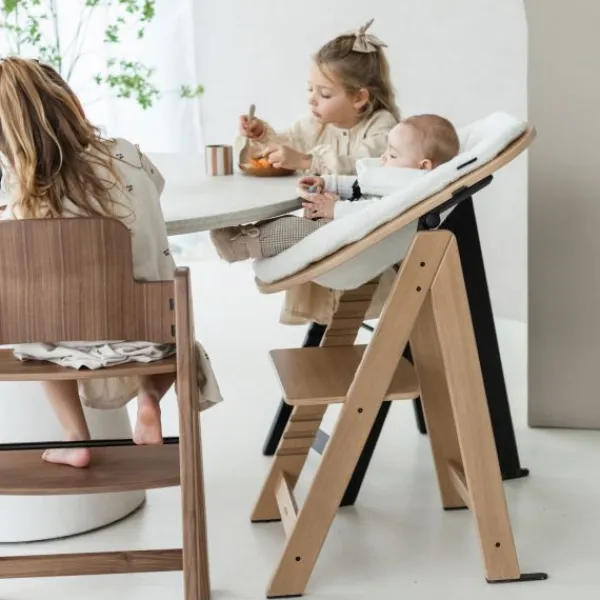 Kidsmill Up! Kinderstoel Incl. Houten Babyset - Oatmeal> Houten Kinderstoelen