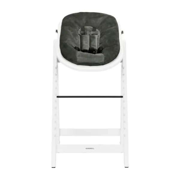 Kidsmill Up! Kinderstoel Incl. Kunststof Babyset Oatmeal - Beuken Zwart> Houten Kinderstoelen