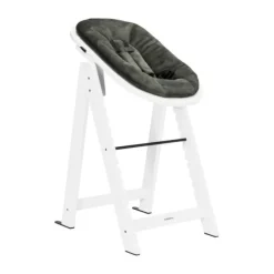 Kidsmill Up! Kinderstoel Incl. Kunststof Babyset Oatmeal - Beuken Zwart><noscript><img width=