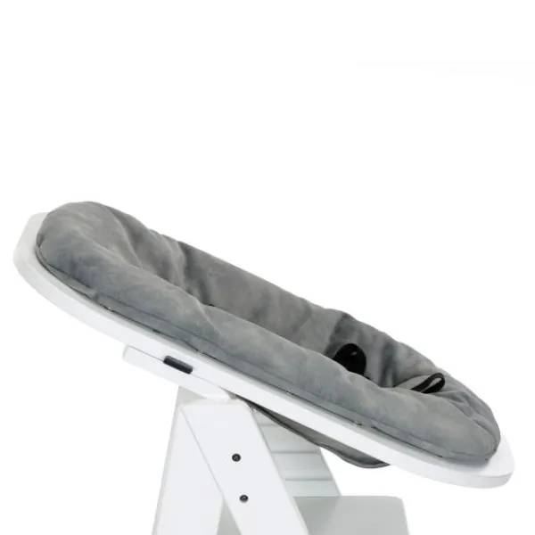 Kidsmill Up! Kinderstoel Incl. Kunststof Babyset Oatmeal - Beuken Zwart> Houten Kinderstoelen