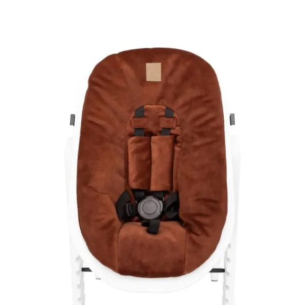 Kidsmill Up! Kinderstoel Incl. Kunststof Babyset Oatmeal - Beuken Zwart> Houten Kinderstoelen