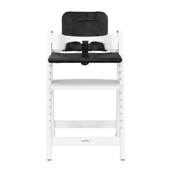 Kidsmill Up! Kinderstoel Incl. Kunststof Babyset Oatmeal - Beuken Zwart> Houten Kinderstoelen