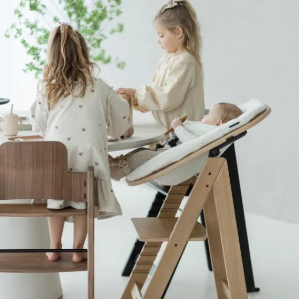 Kidsmill Up! Meegroei kinderstoel Oatmeal> Houten Kinderstoelen|Meegroeistoelen