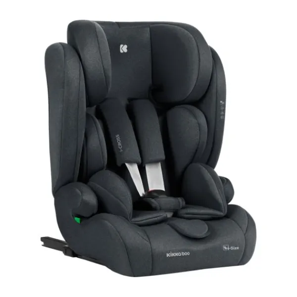 Kikkaboo Autostoel i-Cross Donker Grijs> Autostoel Groep 1/2/3 (9-36Kg)