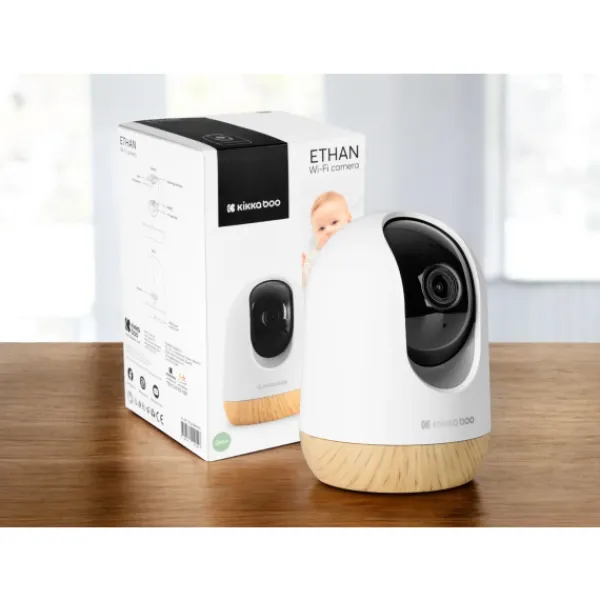 Kikkaboo Baby Camera Wi-Fi Ethan> Pmr Babyfoons|Wifi Babyfoons