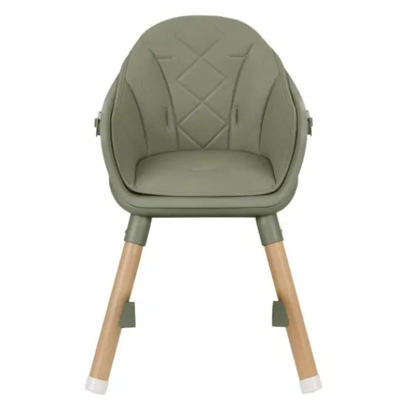 Kikkaboo Kinderstoel 2 in 1 Woody Beige> Houten Kinderstoelen