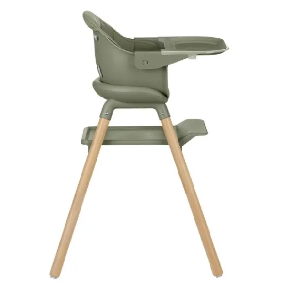 Kikkaboo Kinderstoel 2 in 1 Woody Beige> Houten Kinderstoelen