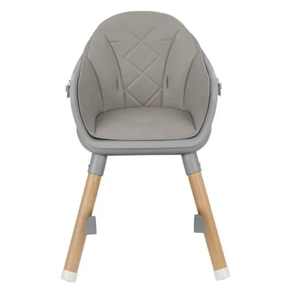 Kikkaboo Kinderstoel 2 in 1 Woody Beige> Houten Kinderstoelen