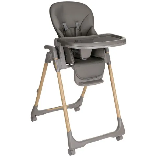 Kikkaboo Kinderstoel Olive Beige> Kunststof Kinderstoelen