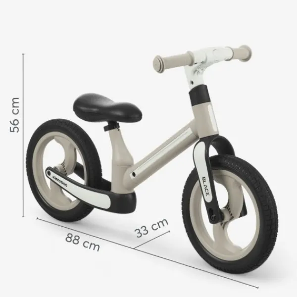 Kikkaboo Loopfiets Inklapbaar Blace Grijs> Loopfietsjes