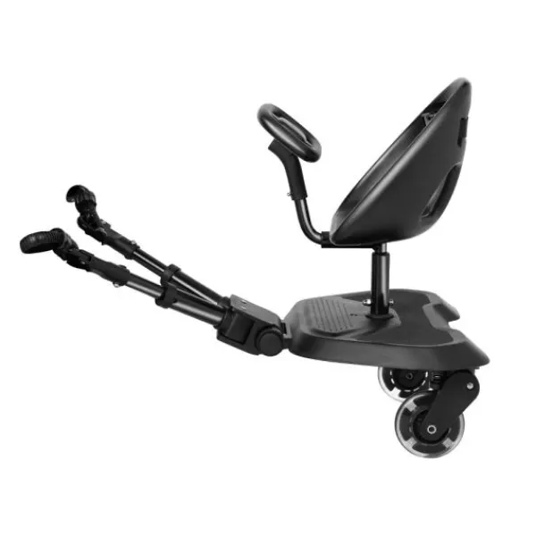 Kikkaboo Meerijdplankje voor buggy/kinderwagen Met Zitting Ally XL> Accessoires Buggy's|Accessoires Kinderwagens