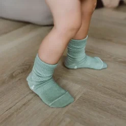 Kipkep Blijf-Sokjes - 12-18 Mnd - Pale Green><noscript><img width=