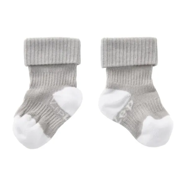 KipKep Blijf-Sokjes Dusty Clay 12-18mnd 2-Pack 12-18 maanden> Sokjes