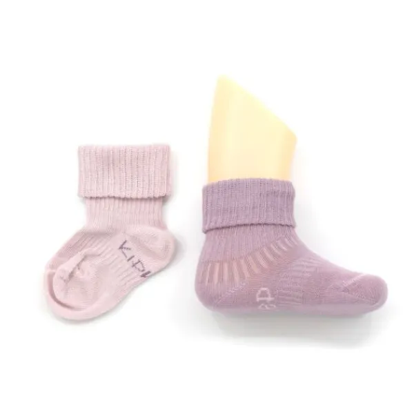 KipKep Blijf-Sokjes Dusty Clay 12-18mnd 2-Pack 12-18 maanden> Sokjes