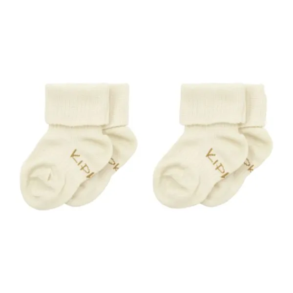 KipKep Blijf-Sokjes Dusty Clay 12-18mnd 2-Pack 12-18 maanden> Sokjes