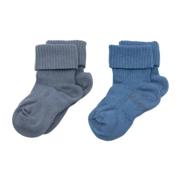 KipKep Blijf-Sokjes Dusty Clay 12-18mnd 2-Pack 12-18 maanden> Sokjes