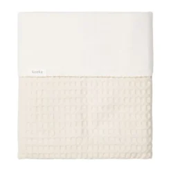 Koeka Ledikantdeken Cotton Fleece Wafel Amsterdam Sand><noscript><img width=