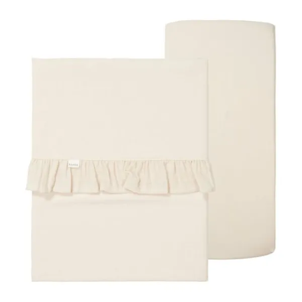 Koeka Ledikantdeken Teddy Faro Sage 100 x 150 cm> Ledikantdekens