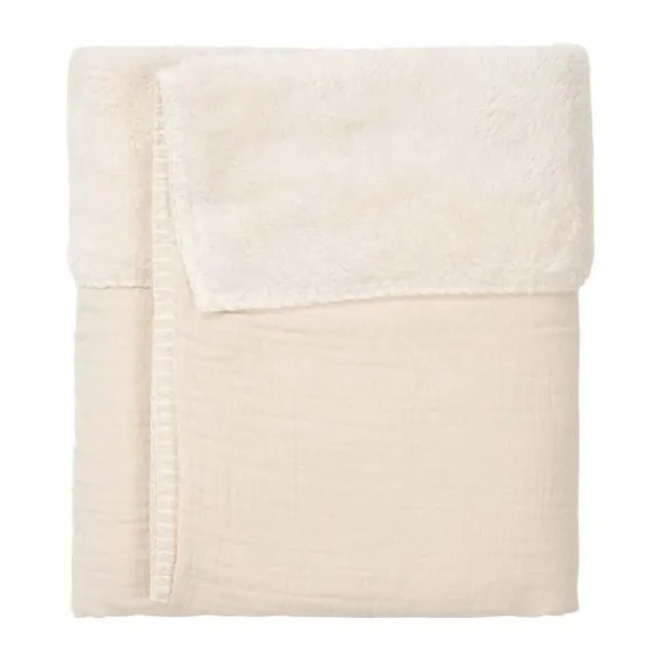 Koeka Ledikantdeken Teddy Faro Sage 100 x 150 cm> Ledikantdekens