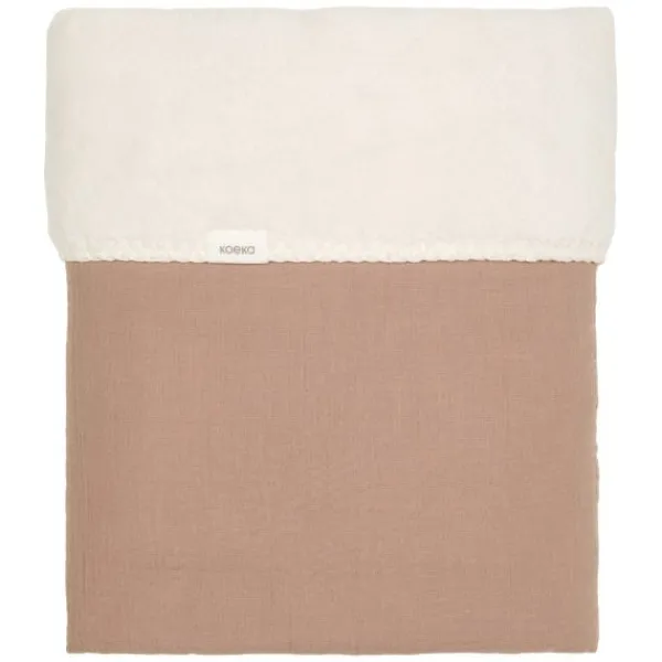 Koeka Ledikantdeken Teddy Faro Sage 100 x 150 cm> Ledikantdekens