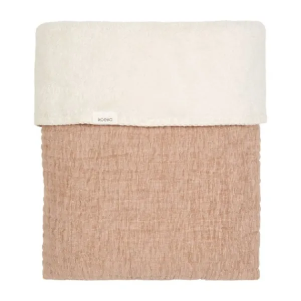 Koeka Ledikantdeken Teddy Rivoli Warm White 100 x 150 cm> Ledikantdekens