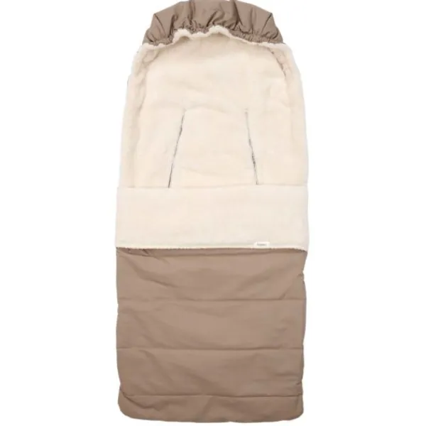 Koeka Voetenzak 0+ 3/5 Punts Teddy Calgary Taupe> Accessoires Autostoel