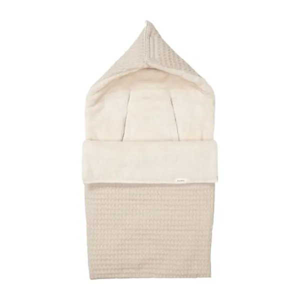 Koeka Voetenzak 0+ 3/5 Punts Wafel/Teddy Oslo - Sand> Accessoires Buggy's