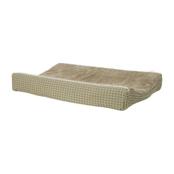 Koeka Wiegdeken Cotton Fleece Wafel Amsterdam Sand> Wiegdekens